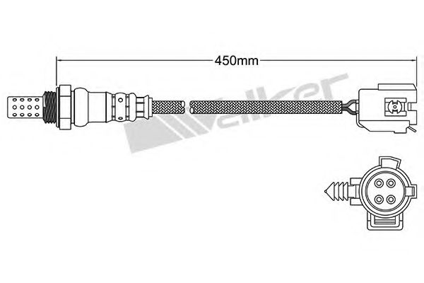 Imagine Sonda Lambda WALKER PRODUCTS 250-24946