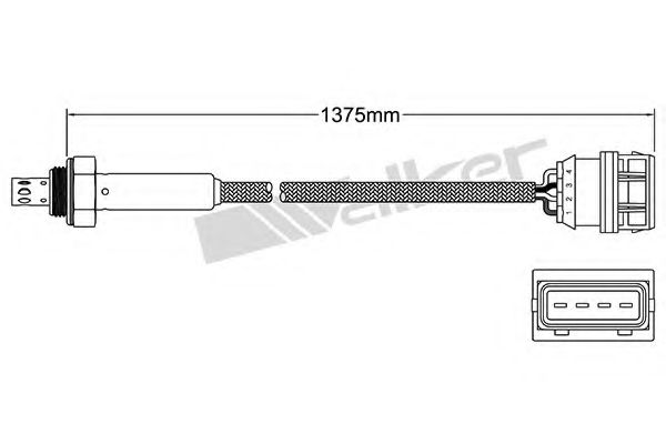 Imagine Sonda Lambda WALKER PRODUCTS 250-24965