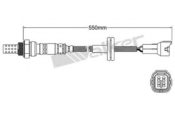 Imagine Sonda Lambda WALKER PRODUCTS 250-24967