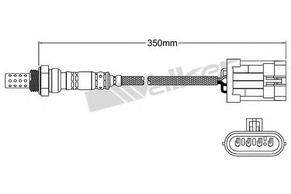 Imagine Sonda Lambda WALKER PRODUCTS 250-24973