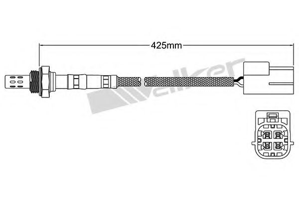 Imagine Sonda Lambda WALKER PRODUCTS 250-24985