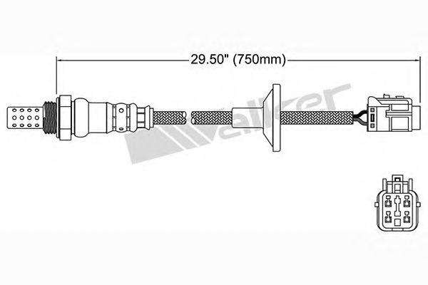 Imagine Sonda Lambda WALKER PRODUCTS 250-24987