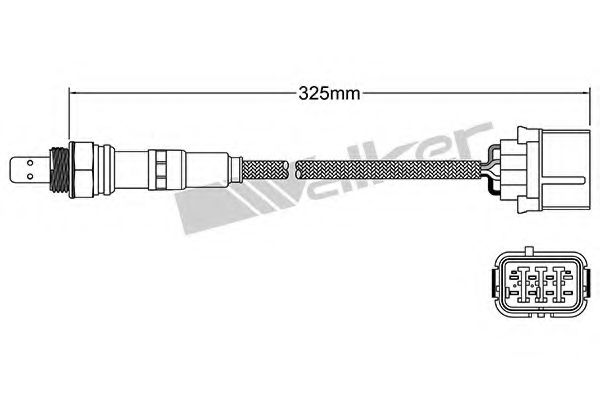 Imagine Sonda Lambda WALKER PRODUCTS 250-25001