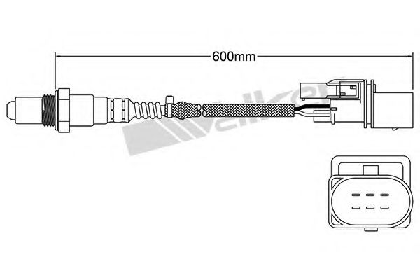 Imagine Sonda Lambda WALKER PRODUCTS 250-25002