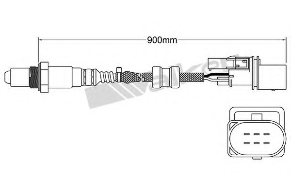 Imagine Sonda Lambda WALKER PRODUCTS 250-25003