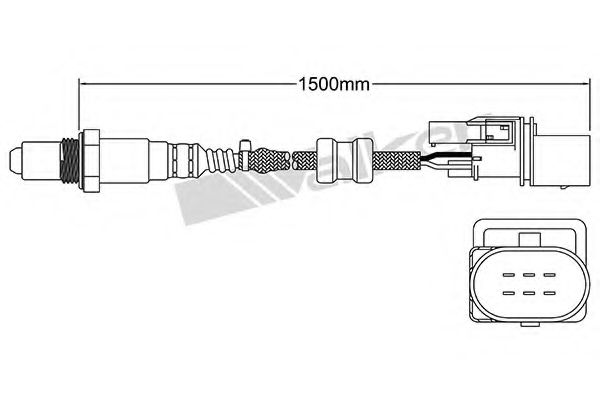 Imagine Sonda Lambda WALKER PRODUCTS 250-25008