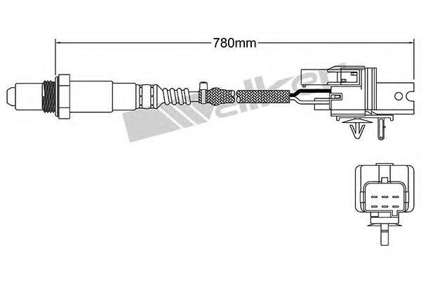 Imagine Sonda Lambda WALKER PRODUCTS 250-25009