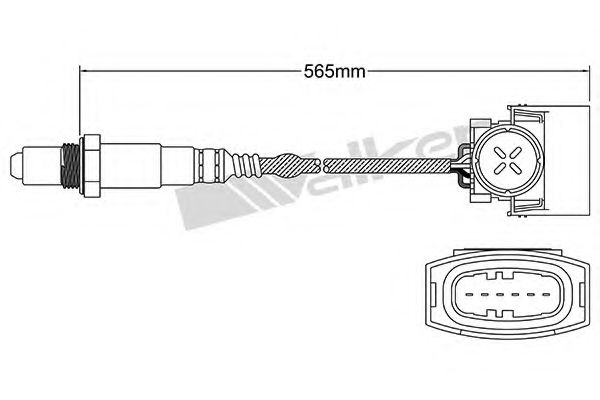 Imagine Sonda Lambda WALKER PRODUCTS 250-25010