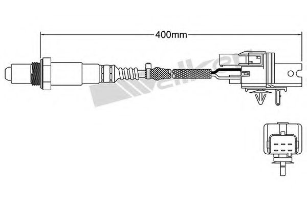 Imagine Sonda Lambda WALKER PRODUCTS 250-25023