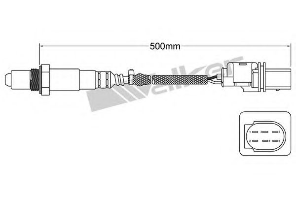 Imagine Sonda Lambda WALKER PRODUCTS 250-25025