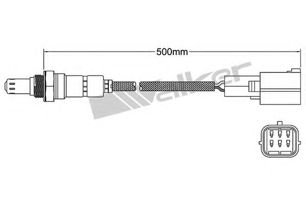 Imagine Sonda Lambda WALKER PRODUCTS 250-25029