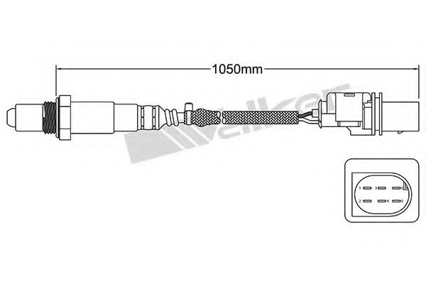 Imagine Sonda Lambda WALKER PRODUCTS 250-25046