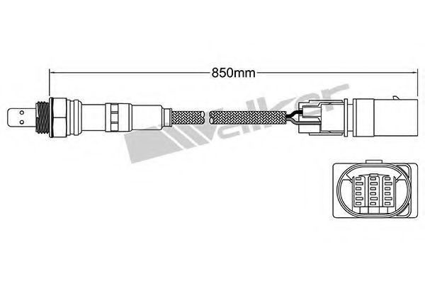 Imagine Sonda Lambda WALKER PRODUCTS 250-25058