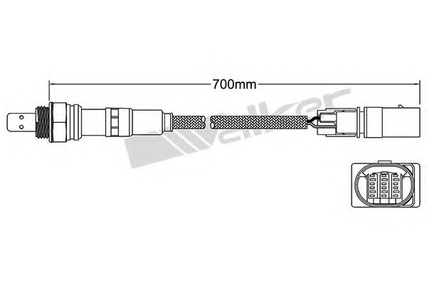 Imagine Sonda Lambda WALKER PRODUCTS 250-25065