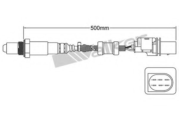 Imagine Sonda Lambda WALKER PRODUCTS 250-25078