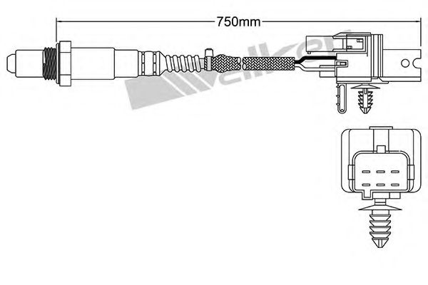 Imagine Sonda Lambda WALKER PRODUCTS 250-25079