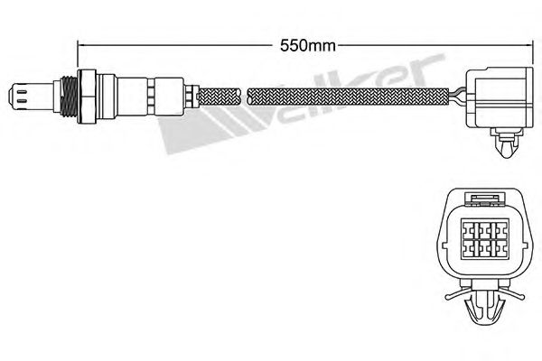 Imagine Sonda Lambda WALKER PRODUCTS 250-25090