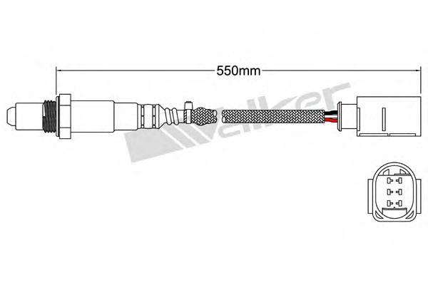 Imagine Sonda Lambda WALKER PRODUCTS 250-25091