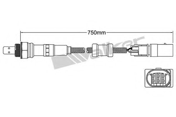 Imagine Sonda Lambda WALKER PRODUCTS 250-25092