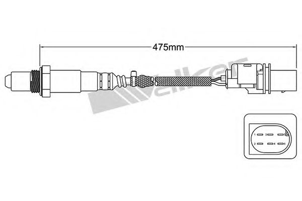 Imagine Sonda Lambda WALKER PRODUCTS 250-25094