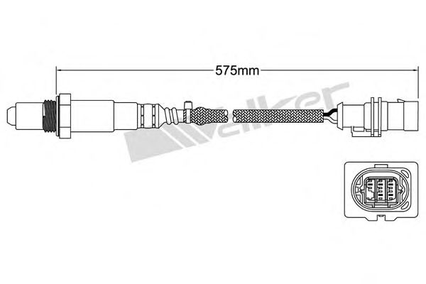 Imagine Sonda Lambda WALKER PRODUCTS 250-25109