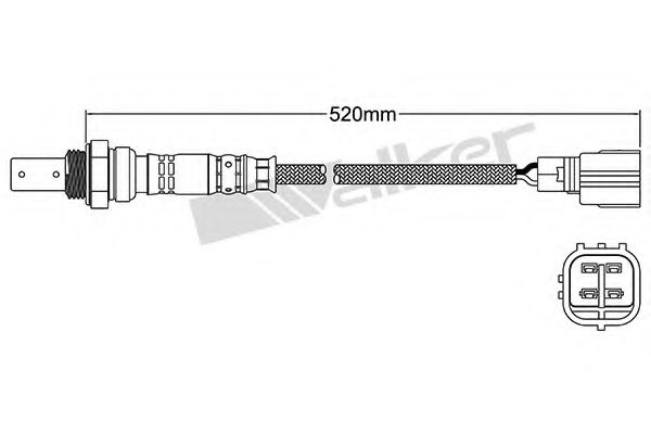 Imagine Sonda Lambda WALKER PRODUCTS 250-54002