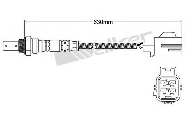 Imagine Sonda Lambda WALKER PRODUCTS 250-54009