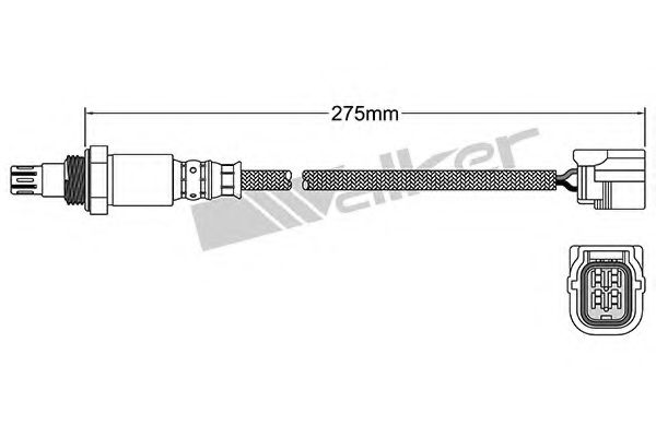 Imagine Sonda Lambda WALKER PRODUCTS 250-54041