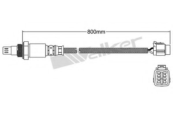 Imagine Sonda Lambda WALKER PRODUCTS 250-54058