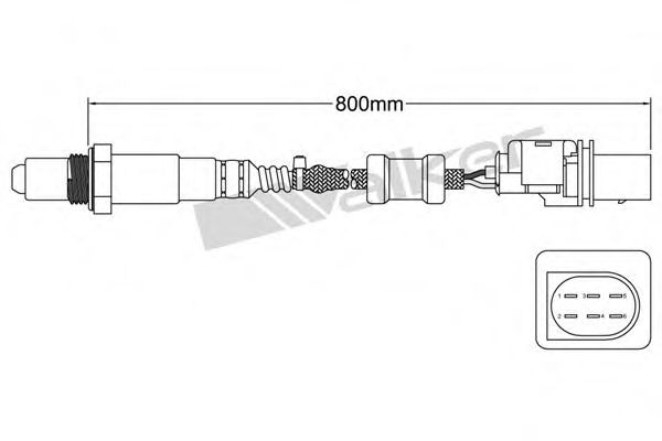 Imagine Sonda Lambda WALKER PRODUCTS 800-95001