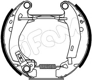 Imagine Set saboti frana CIFAM 151-006