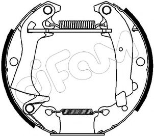 Imagine Set saboti frana CIFAM 151-008