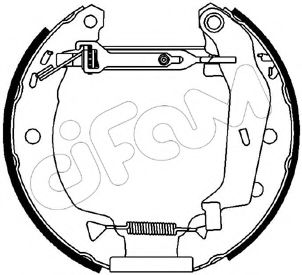 Imagine Set saboti frana CIFAM 151-016