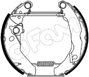 Imagine Set saboti frana CIFAM 151-027