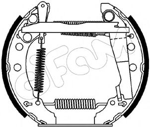 Imagine Set saboti frana CIFAM 151-045