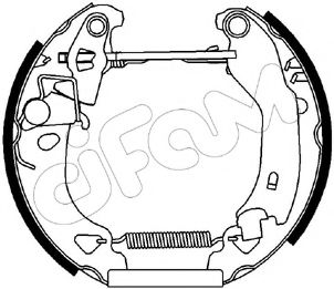 Imagine Set saboti frana CIFAM 151-058