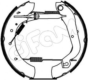 Imagine Set saboti frana CIFAM 151-065