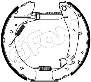 Imagine Set saboti frana CIFAM 151-074