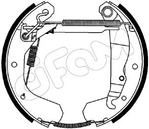 Imagine Set saboti frana CIFAM 151-113