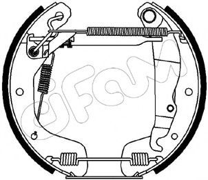 Imagine Set saboti frana CIFAM 151-124