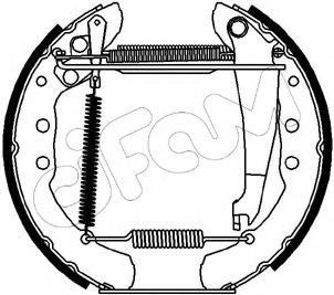 Imagine Set saboti frana CIFAM 151-129