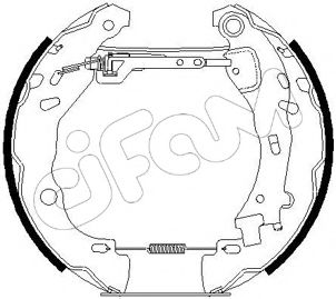 Imagine Set saboti frana CIFAM 151-188