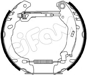 Imagine Set saboti frana CIFAM 151-194