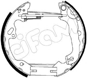 Imagine Set saboti frana CIFAM 151-198