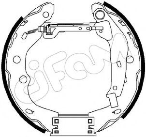 Imagine Set saboti frana CIFAM 151-206