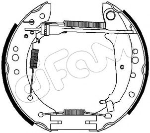 Imagine Set saboti frana CIFAM 151-214