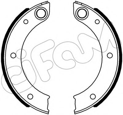 Imagine Set saboti frana, frana de mana CIFAM 153-620