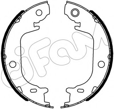 Imagine Set saboti frana, frana de mana CIFAM 153-644