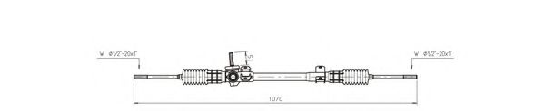 Imagine Caseta directie GENERAL RICAMBI FO4007