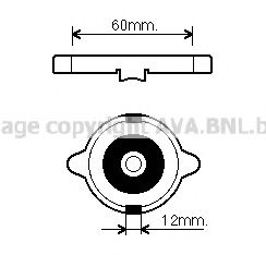 Imagine buson,radiator PRASCO 980015